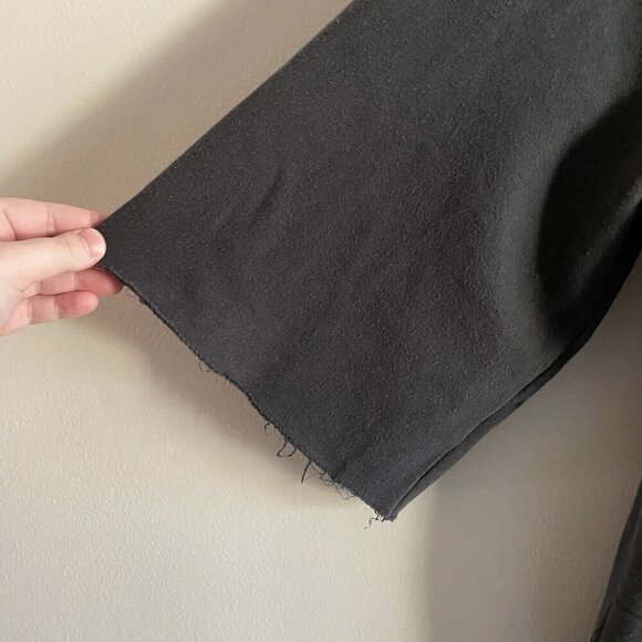 Reebok Pittsburgh Steelers Football Club Graphic Wmn M Split Neck DIY Cut Hoodie - Picture 4 of 12